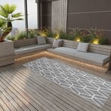 vidaXL Vanjski tepih sivi 80 x 250 cm PP Cijene