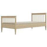 HAPPYKIDS Dječji krevet Ester 200x80 bez madraca Prirodna, nelakirana | shoptok.hr