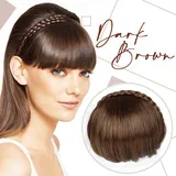 bangs headband - rajf pletenica u kombinaciji sa šiškama