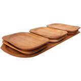  Drveni set za serviranje za kuhinju | shoptok.hr