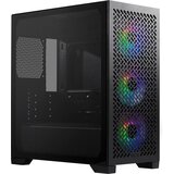 InterTech Cooler Master Case Elite 302 Black, Mid-Tower, mATX 3x120mm ARGB fans | Eponuda.ba