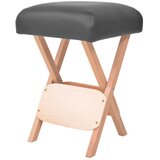  Sklopivi masažni stolac sa sjedalom debljine 12 cm crni | Eponuda.com