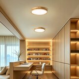 Brilagi LED prigušiva svetiljka WOODLINE LED/48W/230V 3000-6000K hrast prečnik 40 cm +sa daljinskim upravljačem | Eponuda.com