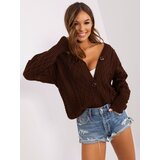 BADU Sweater-BA-SW-8005.00P-dark brown | Shoptok.si
