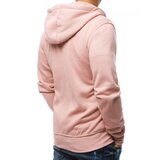 DStreet Bluza męska z kapturem różowa | Shoptok.si