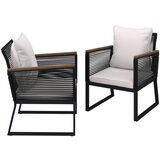 Bessagi Garden Set Vrtnih Stolov Toni, 2 Kos, Krem | Shoptok.si
