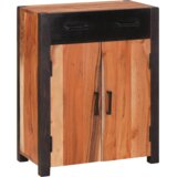 vidaXL Buffeti in stranske omare s predalom s polico s shranjevanjem z vrati Rjava 55 x 30 x 75 cm | Shoptok.si