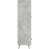 vidaXL Visoka omara betonsko siva 69,5x31x115 inženirski les | Shoptok.si