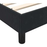 vidaXL Okvir kreveta bez madraca crni 90x220 cm samt | shoptok.hr
