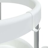 vidaXL Voziček za čiščenje s košarico za shranjevanje aluminij | Shoptok.si