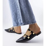 Gemre Black pointed-toe slides Ruckman | shoptok.hr