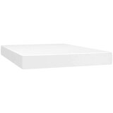  Krevet box spring s madracem LED bijeli 140x200 cm umjetna koža | shoptok.hr