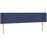  LED uzglavlje plavo 203x16x78/88 cm od tkanine | shoptok.hr