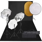  Fotografska oprema sa setom svjetala pozadinom i reflektorom | shoptok.hr