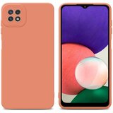Cadorabo Ohišje, združljiv s Samsungom v tekočini svetlo oranžni pokrov - zaščitni pokrov iz fleksibilnega silikona TPU, (20603416) | Shoptok.si