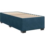 Box spring krevet s madracem tamnoplavi 80 x 200 cm baršunasti | shoptok.hr