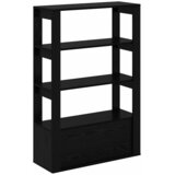  Kreveta Crni hrast 30 x 80 x 119.5 cm Konstruirano drvo | shoptok.hr