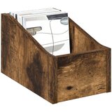  Kutija za LP ploče 2 kom. Dimljeni hrast 18 x 32 x 18 cm Slike