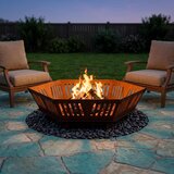  Kamin Rđa 60 x 60 x 18 cm Otporni čelik | shoptok.hr
