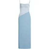 Karl Lagerfeld Večernja haljina pastelno plava / svijetloplava