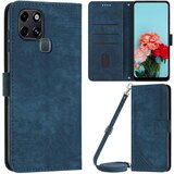 INORCO Preklopna preklopna prevleka iz PU usnja za denarnico Boost Mobile Celero 5G+ Crazy Horse Texture Stojalo za telefonsko ohišje proti padcu, (22035462) Cene