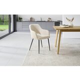 MID.YOU NASLANJAČ, les, kovina, tekstil črna, rjavosiva | Shoptok.si