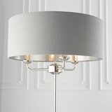  Endon 94378 - Stojeća lampa HIGHCLERE 1xE14/40W/230V siva/sjajni hrom | Eponuda.com