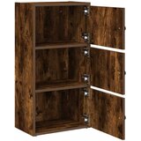  Regal za knjige boja hrasta 40x24x77 cm od konstruiranog drva Smeđa | Shoptok.si