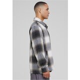 Urban Classics Men's zip shirt jacket beige/black | shoptok.hr