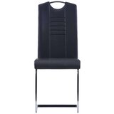  9-dijelni blagovaonski set od umjetne kože crni | shoptok.hr