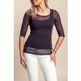 Fenzy Top S 3/4 Rukavima, Ljubičasta | shoptok.hr