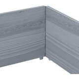  Okviri za palete 2 kom sivi 150x100 cm od masivne borovine | shoptok.hr