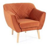  Fotelja Karo 1 BARŠ. - narančasta | shoptok.hr