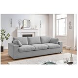 Bobochic Paris Svetlo siva sedežna garnitura 250 cm Belair – | Shoptok.si