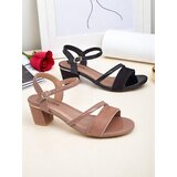 Resti Women's Patent Low Heel Sandals Grace Gloss | shoptok.hr