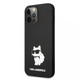 Karl Lagerfeld Originalen ovitek KLHCP13XSNCHBCK za iPhone 13 Pro Max črn silikonska zaščita - IML NFT Choupette Body | Shoptok.si