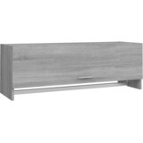 Furnova Garderobna omara siva sonoma 100x32,5x35 cm konstruiran les, (21930322) | Shoptok.si