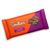  Čokolada SMILIES crna čokolada lešnik 94g Cene