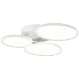 led prigušiva plafonska svetiljka LED/50W/230V bela + daljinski upravljač