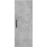  Visoka komoda siva betona 34,5x34x180 cm od konstruiranog drva | shoptok.hr