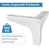 MIVIDE 8x kovinske noge za pohištvo 10cm | Shoptok.si