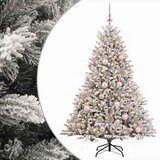  Umjetno božićno drvce s kuglicom 240 cm 300 LED lampica Slike
