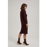 Marisse Fitted Knitted Chestnut Skirt | Eponuda.ba