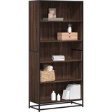 vidaXL Polica za knjige smeđi hrast 80,5x35x170,5 cm izrađeno drvo | shoptok.hr