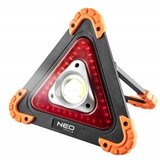 Neo Tools 99-076 radna LED svjetiljka i signalni trokut 2 u 1, 800 lm | shoptok.hr
