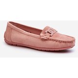 Boto Women's Fashionable Suede Moccasins Light Pink Rabell | shoptok.hr