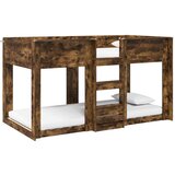  Postelja na vzkraj za otroke Dimljeni oreh 90 x 190 cm, (5000137039) | Shoptok.si