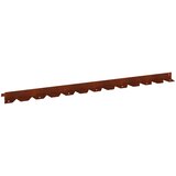  Ograda oko Travnjaka 50 pcs 102 x 4 x 4 cm Čelik Rđa | shoptok.hr