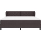 Box Spring Krevet s Madracem Tamnosmeđi 180x200 cm Tkanina | shoptok.hr