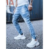 DStreet Men's blue cargo trousers UX3280 | Shoptok.si